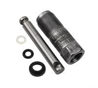 Zilimontt Pistón hidráulico para sistemas de aceite automotriz, montaje vertical, capacidad de 20/32/50 toneladas, construcción de metal con sello de aceite, compatible con industrial (C)