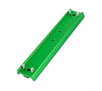 Zilimontt Placa de montaje de cola de milano de aleación de aluminio, rieles de metal, accesorios de telescopio compatibles con el espejo principal Sky-Watcher y montaje ecuatorial (verde)