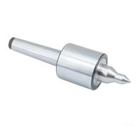 Zilimontt Precisión de centro vivo de rodamiento triple para husillo de contrapunto de torno cónico Morse MT1/MT2/MT3/MT4 con diseño de rodamiento de bolas para fresadora CNC (MT2)