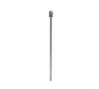 Zilimontt Profesional 4 unids carburo Rotary Burr Set 100Mm doble corte metal pulido cabeza para metal pulido desbarbado tallado madera grabado con dureza HRC70