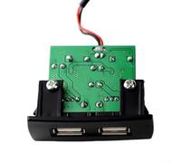 Zilimontt Puerto de carga USB Vito para cargador de coche, consola central, adaptador de enchufe USB, carga rápida, fuente de alimentación automotriz de 2.4 A, compatible con Vito 2016-2020