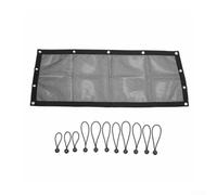 Zilimontt Red para UTV, pantalla de malla trasera, red de protección de malla de nailon suave para Polaris para RZR XP4 1000, PRO, para XP/LE/Sport, para XP/Premium, PRO R