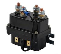 Zilimontt Relé solenoide de cabrestante de 24 V 250 A, contactor de relé solenoide de cabrestante para ATV UTV SUV 9000 libras, relé de cabrestante