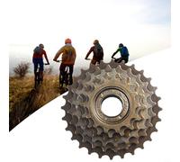 Zilimontt Rueda libre atornillada de 6/7/8 velocidades para bicicletas, gama de engranajes 13T-28T, construcción de acero de alto carbono, cambio suave y resistente al desgaste, compatible con buje