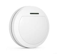 Zilimontt Sensor de movimiento con ángulo de detección de 90° y rango de 12 m, conexión inalámbrica para seguridad del hogar, alertas de fugas de agua, monitoreo de puerta/ventana y SOS