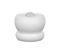 Zilimontt Sensor PIR - Detector de movimiento infrarrojo para cuerpo humano con ángulo de detección de 120°, rango de 8 metros y 2 años de duración de la batería para seguridad del hogar