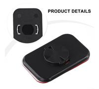 Zilimontt Soporte adaptador de teléfono para ciclismo, para IGPSPORT para soporte de computadora de bicicleta, placa trasera adhesiva para teléfono móvil con fuerte, ligero (2 unidades)
