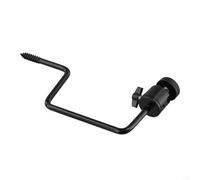 Zilimontt Soporte ajustable para cámara de sendero para exteriores con tornillo de 1/4 pulgadas, construcción de hierro resistente para caza y monitoreo de vida silvestre, posicionamiento versátil y