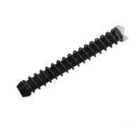 Zilimontt STM - Kit de resorte de reparación de horquilla invertida para horquillas de suspensión de elastómero, diámetro interno de 28,6 mm, 30 mm, 32 mm, longitud total de 128,1 mm, columna de