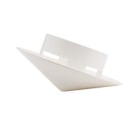 Zilimontt Tapa de lluvia de PVC redonda para chimenea de 75-160 mm, cubierta de tubo para conductos de techo y rejillas de escape, blanco, diseño resistente a la intemperie para evitar la lluvia