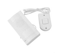 Zilimontt Timbre con cable Ding Dong con sonido de timbre claro, construcción de plástico de bajo consumo, fácil de instalar para el hogar, oficina, tienda o entrada de restaurante,