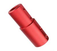 Zilimontt Tubo de extensión de manillar de aleación de aluminio para Xiaomi Pro/Pro2/1S y para scooter eléctrico Ninebot F20/F25/F30/F40, elevador de altura ajustable de 58 mm, (rojo)