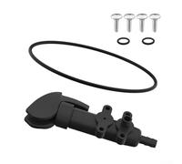 Zilimontt Válvula de drenaje separador de agua y combustible para modelos seleccionados, repuesto 5015580AA/AD, construcción de plástico + goma, 12,5 x 5 x 5,5 cm, negro, alta universalidad