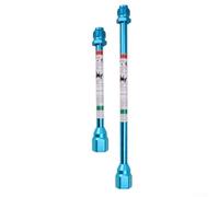 Zilimontt Varilla de extensión de cabezal de pulverización de acero inoxidable para pulverizadores de pintura sin aire con roscas G78-14, 20 cm/30 cm de longitud para construcción, puentes y