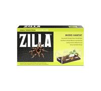 ZILLA Terrarios Micro Habitat con pestillo de Bloqueo, terrestre, pequeño | Terrario acrílico, recinto apilable para reptiles, mango de bloqueo, paredes transparentes de 360 grados