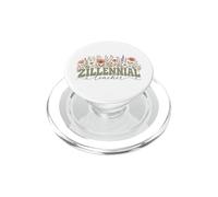 Zillennial Floral Teacher Estética PopSockets PopGrip para MagSafe