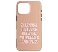 zillennial la Danza de fusión Entre millennials y Gen z Carcasa para iPhone 16 Pro MAX