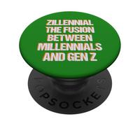 zillennial la Danza de fusión Entre millennials y Gen z PopSockets PopGrip Adhesivo