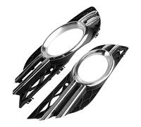Zillesase Parrilla Delantera Cromada para Vehículo 07-09 W211 A2118851174 | MPN2118850922; Colocación: delantero; Material: ABS; Color: Negro+Plata; Incluye 2 cubiertas de luz antiniebla.