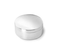 Zilverstad - Caja para dientes redonda lisa