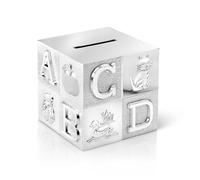 Zilverstad - Hucha Cubo - Plateado