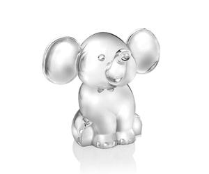 Zilverstad - Hucha Elefante Sentado - Plateado
