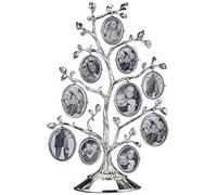 Zilverstad Marco de árbol genealógico para 10 fotos