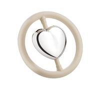 Zilverstad - Sonajero Corazón en anillo - Muy plateado (B90)