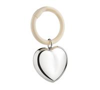 Zilverstad - Sonajero Corazón en anillo - Muy plateado (B90)
