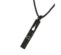 Zilynhom Cadena de respiración con cadena de acero inoxidable, terapia de sonido de 528 Hz herramienta de atención plena para aliviar la ansiedad, calmar, concentrar, ayudar a dormir y fomentar