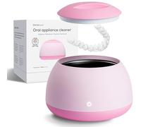 Zima Dental Máquina limpiadora ultrasónica de retenedores | Alineador, protector nocturno, protector bucal, limpiador de dentaduras postizas | Cuidado dental bucal aprobado por la FSA HSA