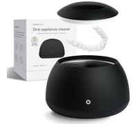 Zima Dental Máquina limpiadora ultrasónica de retenedores | Alineador, protector nocturno, protector bucal, limpiador de dentaduras postizas | Cuidado dental bucal aprobado por la FSA HSA