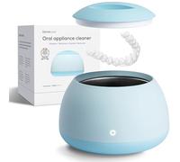 Zima Dental Pod: limpiador ultrasónico de retenedores. La máquina limpiadora de retenedores original, limpiador de alineadores, limpiador de protector nocturno, limpiador de protector bucal, limpiador