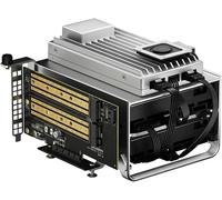 zimaboard 2 1664 Kit básico de Mini NAS de 2 bahías - Intel N150 16 GB LPDDR5 para NAS de Nube privada doméstica/Personal y Almacenamiento en Red de Alta Velocidad (sin Disco)