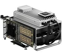 zimaboard 2 832 Pro Mini NAS Bundle con Adaptador PCIe Dual NVMe - Intel N150 Quad-Core, 8GB RAM, Doble 2.5G LAN, NAS All-Flash Expandible y Servidor Cloud Personal