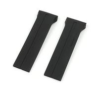 ZIMAGU Accesorios de Reloj Correa de Goma for Hombre Correa de Reloj Resistente al Agua Deportiva de Silicona dedicada Compatible con Porsche Design P6750 Correa de Reloj
