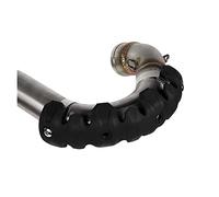 ZIMAGU Protector de protección térmica for tuberías Compatible con SHERCO SEF-R 250 300 450 Yamaha YZF YFZ WRF 250 450 Husqvarna FC FE 250 350 (Color : 22cm Black)