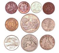 Zimbabwe 10 Monedas De 1 Centavo - 1 Dólar. Colección De Monedas De África, Desde 1980. Ideal para Banco De Moneda, Sostenedores De Moneda Y Album De Monedas