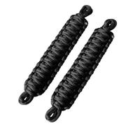 ZIMER Correa de puerta para Jeep Wrangler para Jeep Wrangler CJ YJ TJ JK JKU JL tejido a mano paracord resistente (2 unidades)