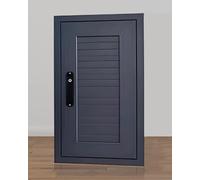ZIMGOD Puerta de Inspección Panel de Acceso para Paneles de Yeso con Cerradura, Puerta de Inspección Insonorizada para Interiores y Exteriores, Trampilla de Revisión(Gray,20x22in (50x55cm))