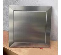 ZIMGOD Puerta de Inspección Tapa de Inspección para Instalaciones de Fontanería y Electricidad Acero Inoxidable 304, Panel de Acceso con Puerta de Apertura a Presión(50x50cm(20x20in))