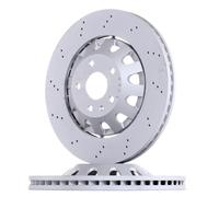 2x Disco de freno ventilado 100.3368.70 ZIMMERMANN para AUDI A3 Sportback