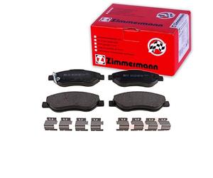 Zimmermann 24550. 190,2 Serie Pastillas de Freno Delantero, 4 Pinzas, Incluye Accesorios
