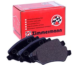 Zimmermann 24668,190.1 Serie Pastillas de Freno Delantero, 4 Pinzas, Incluida Placa Smorzante