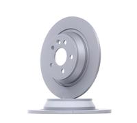 2x Disco de freno macizo 250.1361.20 ZIMMERMANN para FORD LAND ROVER