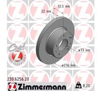 ZIMMERMANN 2x Discos de Freno Delanteros Completo Revestido para Iveco Daily III
