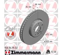ZIMMERMANN 150.3479.32 Disco de freno