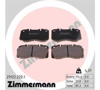 ZIMMERMANN Forros de Freno Delantero para Iveco Daily IV Camión/Chasis