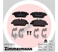 ZIMMERMANN Forros de Freno Delantero para Mini BMW 1er 2 Active Tourer