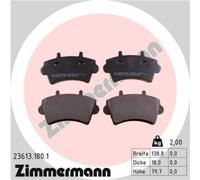 ZIMMERMANN Forros de Freno Delantero para Opel Movano Camión/Chasis Nissan